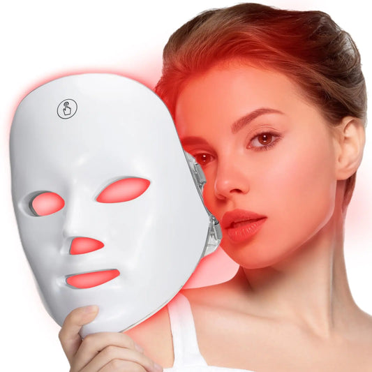 LumiGlow™ 7-Color LED Light Therapy Face Mask